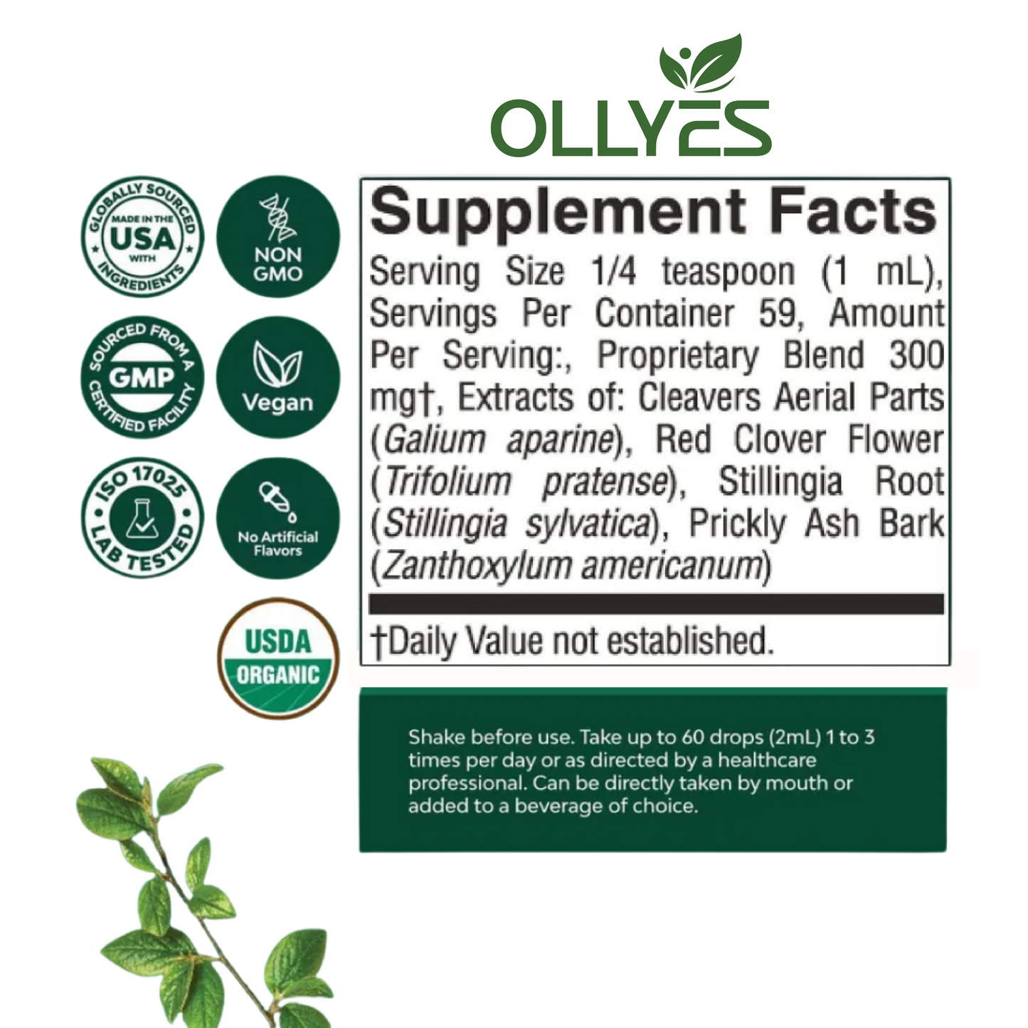 Wellness Drops for Lymphatic Drainage